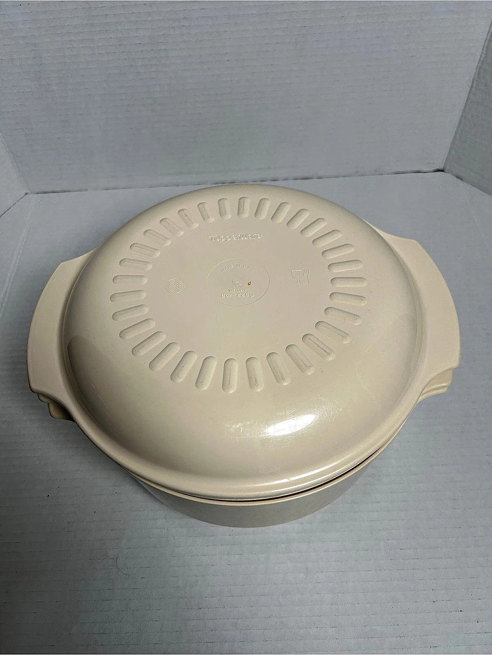 Tupperware Vintage Microwave 3 piece Cooker Set in Almond